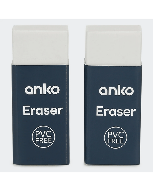2 Pack Medium Erasers