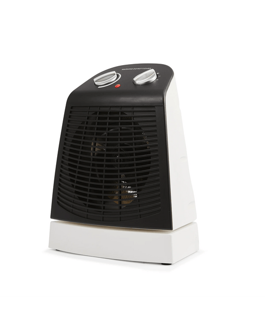 Oscillating Fan Heater - Black