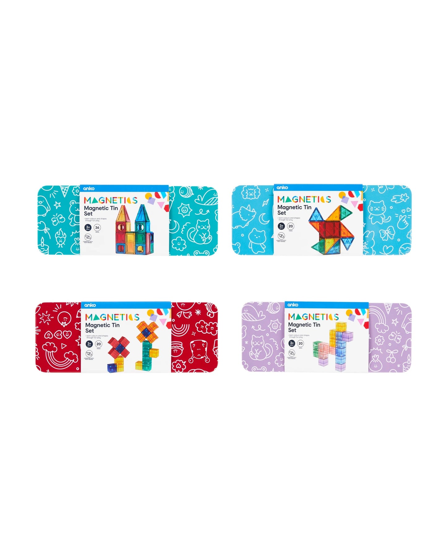Magnetic Tin Set - Assorted