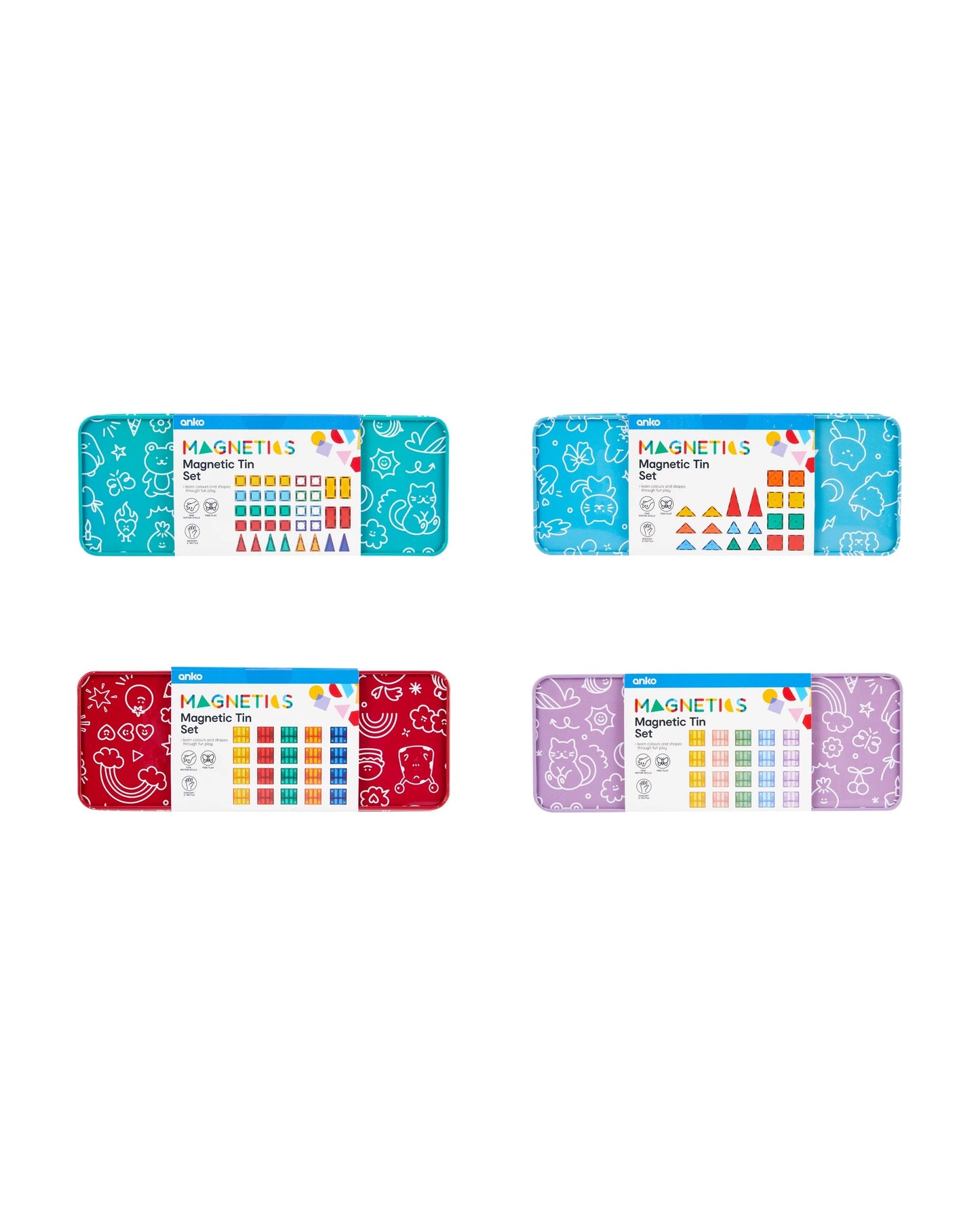 Magnetic Tin Set - Assorted