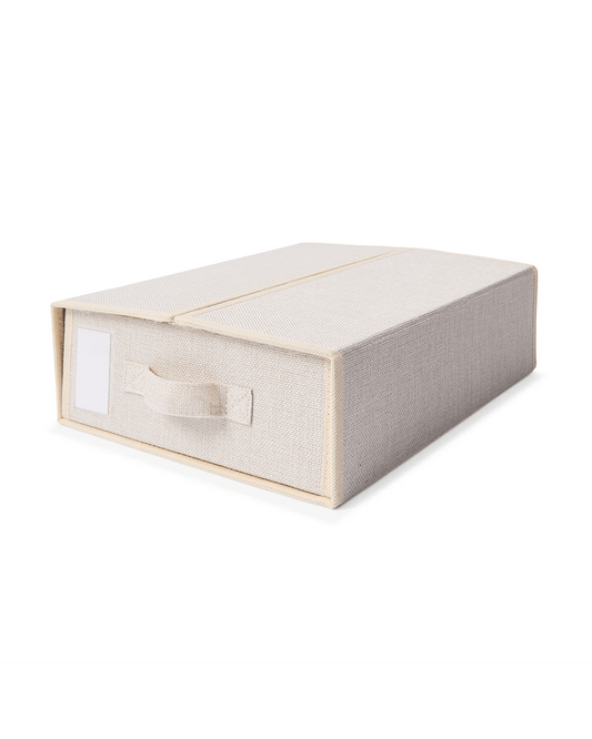 8 Pack Linen Look Bed Linen Boxes
